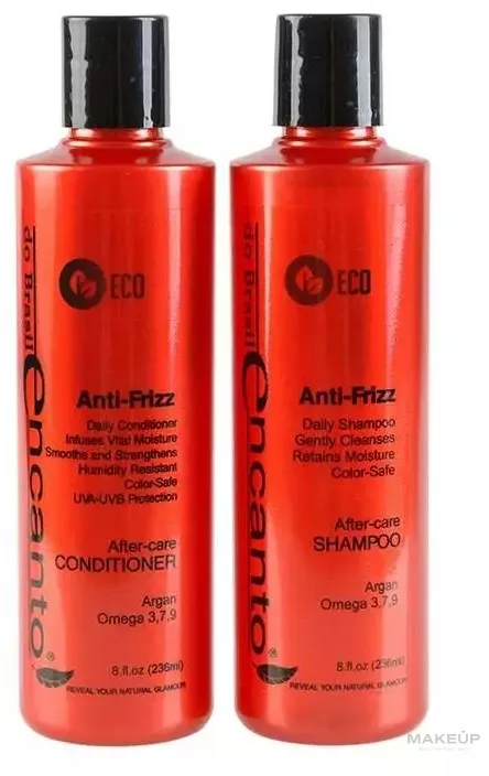 Набор Encanto Anti-Frizz шампунь 236 мл и кондиционер 236 мл для разглаживания волос