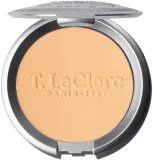 Компактная пудра T. LeClerc La Poudre Compacte Dermophile рисовая, 9 г, оттенок 01 - Abricot — фото 1