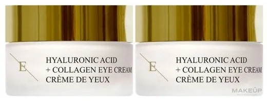 Крем для области вокруг глаз ErthSkin London Hyaluronic acid + Collagen Pro-Age с алоэ и экстрактом кофе для зрелой кожи 2 x 30 мл