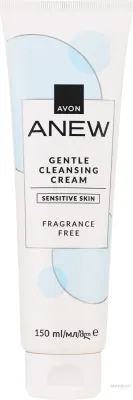 Крем для умывания Avon Anew Sensitive+ Cream Cleanser для чувствительной кожи лица, для всех типов кожи, 150 мл