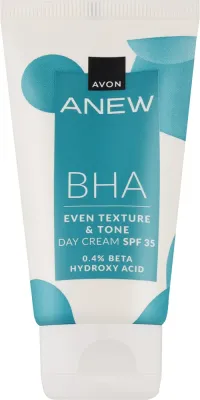 Avon Anew BHA Even Texture and Tone Day Cream крем для лица дневной разглаживающий с салициловой кислотой, против пигментных пятен, SPF 35 50 мл