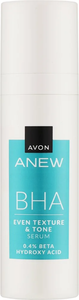 Avon Anew BHA Even Texture and Tone Serum сыворотка для лица против пигментации с салициловой кислотой и витамином C 30 мл