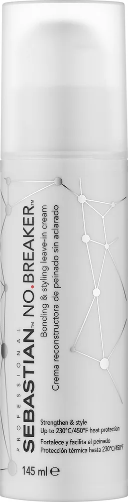 Крем для волос несмываемый Sebastian Professional No.Breaker Bonding + Styling Leave-In Cream, с термозащитой, 145 мл