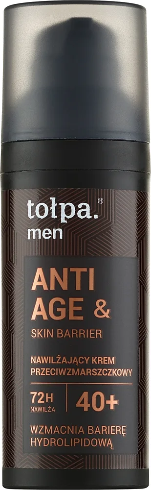 Крем для лица Tolpa Men против морщин увлажняющий 40+ мужской 50 мл