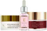 Набор для лица ErthSkin London Retinol Night Care крем крем для век и масло с ретинолом и глицерином 50+30+30 мл — фото 1