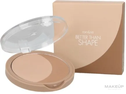 Скульптурирующая пудра Rom&nd Better Than Shape для контуринга, 9,5 г, оттенок 02 - Walnut Grain