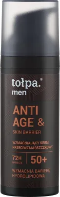 Крем для лица Tolpa Men против морщин укрепляющий 50+ мужской 50 мл