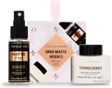 Набор для лица Makeup Revolution Mini Matte Heroes Gift Set фиксирующий спрей и пудра, матовое покрытие, 30 мл + 10 г — фото 1
