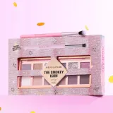 Набор для макияжа глаз Makeup Revolution The Smokey Icon палетка теней и кисть для растушевки — фото 3