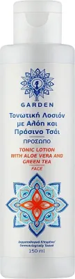 Лосьон-тоник для лица Garden с зеленым чаем тонизирующий для жирной кожи 150 мл