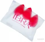 Набор спонжей для макияжа Ibra Make Up Blender Sponge Trio красный, 3 шт — фото 1