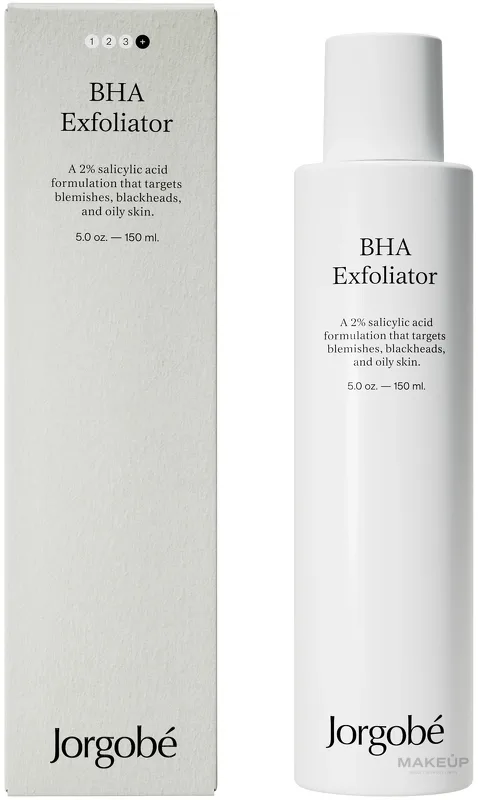 Отшелушивающий тоник для лица Jorgobe BHA Exfoliator с 2% салициловой кислотой, 150 мл