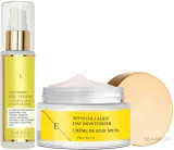 Набор для лица ErthSkin London дневной крем SPF50 с коллагеном и сыворотка-эликсир с алоэ 50+60 мл — фото 1