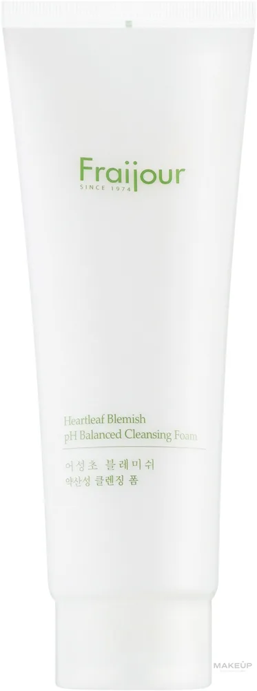 Fraijour Heartleaf Blemish pH Balanced Cleansing Foam пенка для умывания для чувствительной и проблемной кожи 250 мл, с хауттюйнией и чайным деревом
