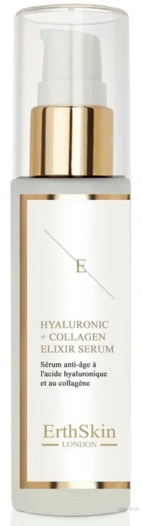 Сыворотка для лица ErthSkin London Hyaluronic Acid Collagen с коллагеном 60 мл