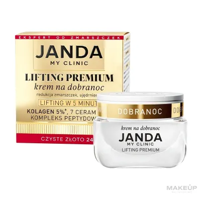 Крем для лица Janda My Clinic Lifting Premium ночной с церамидами 50 мл