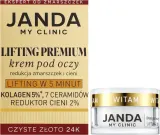 Крем для области вокруг глаз Janda My Clinic Premium со скваланом миндальным маслом и маслом опунции для зрелой кожи 15 мл — фото 2