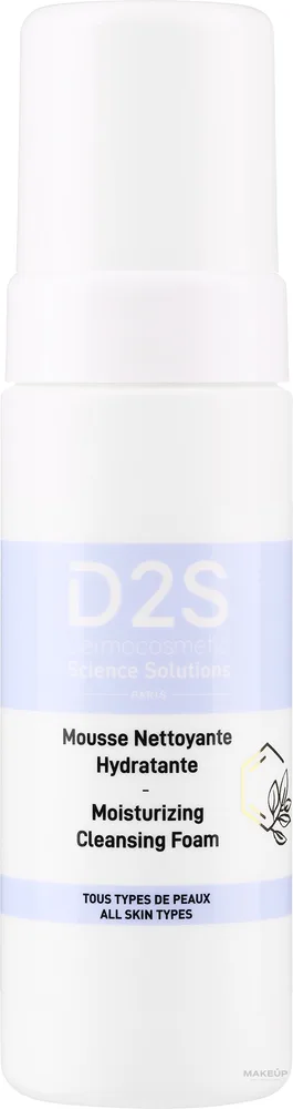 D2S Moisturizing Cleansing Foam увлажняющая пенка для умывания для всех типов кожи 150 мл