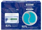 Набор для лица Klorane крем с васильком и гиалуроном и разглаживающие патчи для глаз 50 мл+2 шт — фото 1