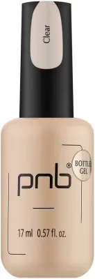 Гель для моделирования ногтей PNB Strong Iron Gel прозрачный, снимаемый, Soak Off, 17 мл