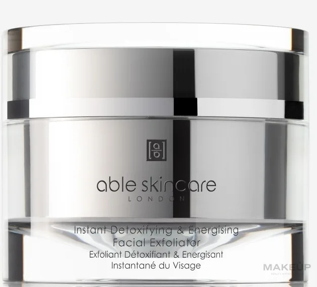 Able Skincare Able Skincare Instant Detoxifying & Energising Facial Exfoliator - Детокс-пилинг для лица Instant Detoxifying & Energising, 50 мл