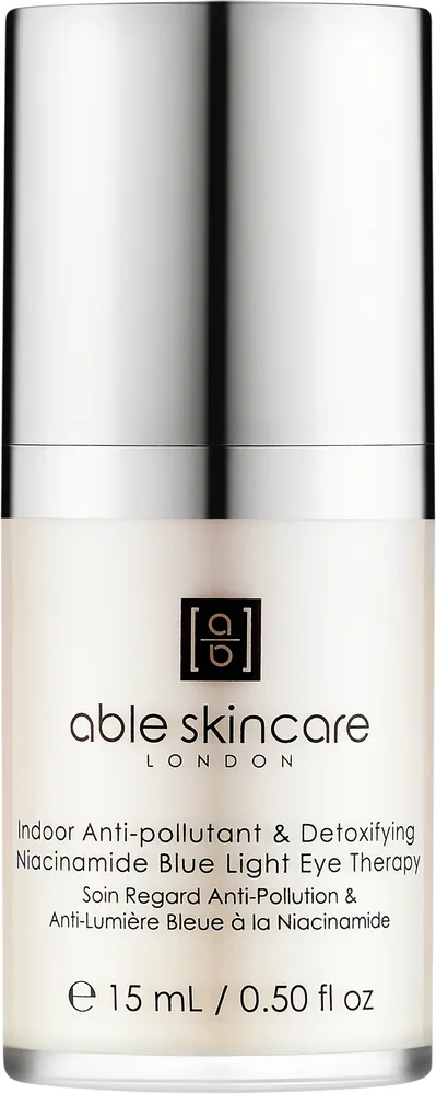 Лифтинг-крем для кожи вокруг глаз Able Skincare City Shield+ Niacinamide Blue Light Eye Therapy с ниацинамидом, для всех типов кожи, 15 мл