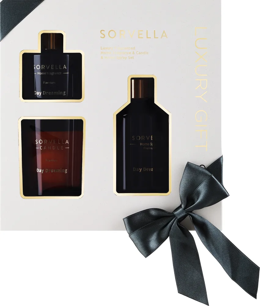 Набор для ароматизации дома Sorvella Perfume Day Dreaming диффузор 120 мл свеча 170 г и спрей 250 мл