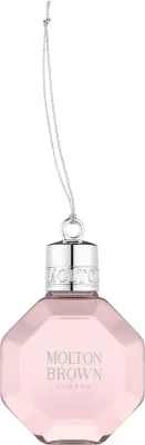 Гель для душа Molton Brown Delicious Rhubarb & Rose во флаконе-ёлочном шаре, 75 мл