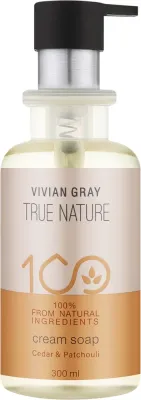 Мыло кремовое Vivian Gray True Nature Cedar & Patchouli для рук, 300 мл