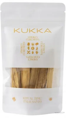 Благовоние Kukka Palo Santo Smokey Ceremony, натуральная древесина Пало Санто, 1 шт