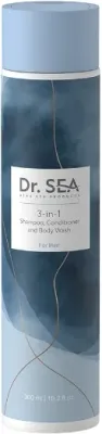 Dr Sea Dr.Sea For Men: Shampoo, Conditioner And Body Wash - Шампунь, кондиционер и гель для душа 3 в 1 Dr.Sea For Men для мужчин, с морскими минералами, 300 мл