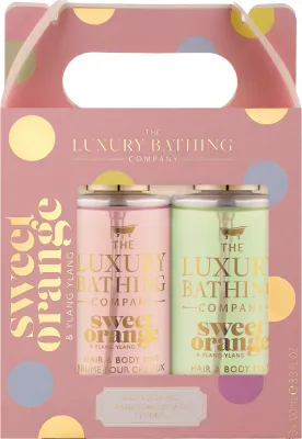 Набор спреев для тела и волос Grace Cole Sweet Orange & Ylang Ylang с ароматом апельсина и иланг-иланга 3x100 мл