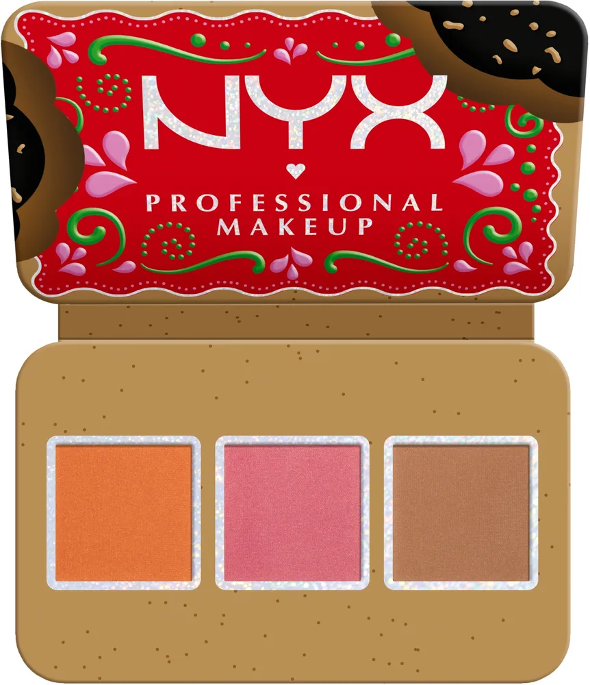 Палетка для макияжа лица NYX Professional Makeup Buttermelt Face Palette, румяна и бронзеры, лимитированный выпуск, оттенок 01