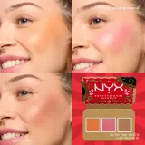 Палетка для макияжа лица NYX Professional Makeup Buttermelt Face Palette, румяна и бронзеры, лимитированный выпуск, оттенок 01 — фото 6