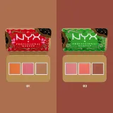 Палетка для макияжа лица NYX Professional Makeup Buttermelt Face Palette, румяна и бронзеры, лимитированный выпуск, оттенок 01 — фото 8
