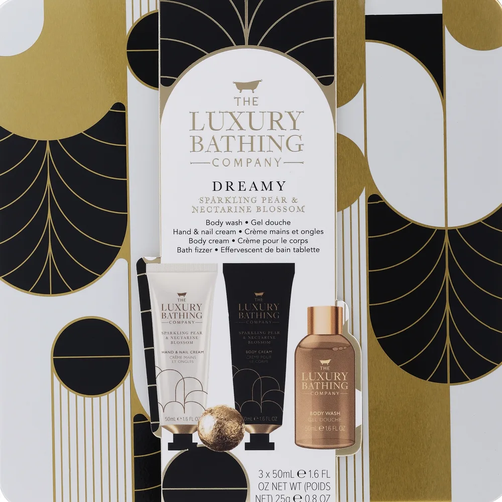 Набор для тела Grace Cole Dreamy гель крем для рук крем для тела и бомбочка 3x50 мл+25 г с ароматом линии Dreamy