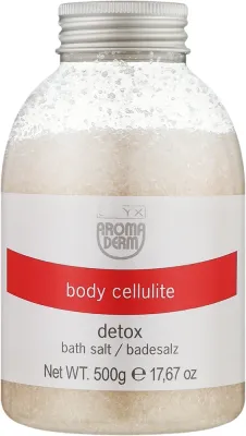 Styx Naturcosmetic Aroma Derm соль для ванны антицеллюлитная детокс 500 г, морская соль для ванны с водорослями и эфирными маслами можжевельника
