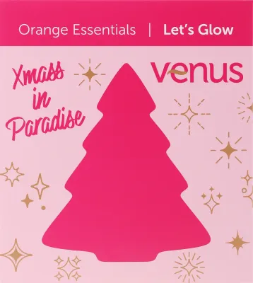 Набор для тела Venus Xmas in Paradise бальзам и гель для душа с маслом ши кокоса и сача инчи 300+200 мл