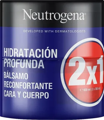 Набор бальзамов Neutrogena Norwegian Formula для рук лица и тела 2 шт по 300 мл