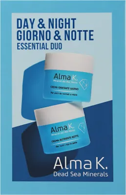 Alma K. Alma K Day & Night Hydrating Duo Kit (cr/50 мл + cr/50 мл) - Набор кремов для лица Alma K Day/Night Hydrating Duo Kit: увлажняющий дневной и питательный ночной, 50 мл + 50 мл