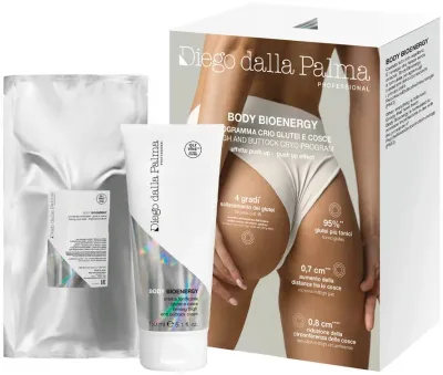 Diego Dalla Palma Professional Diego Dalla Palma Professional Body Bioenergy Thigh And Buttock Cryo Program - Набор для тела Diego Dalla Palma Body Bioenergy Cryo для бедер и ягодиц с ментилом и глицерином