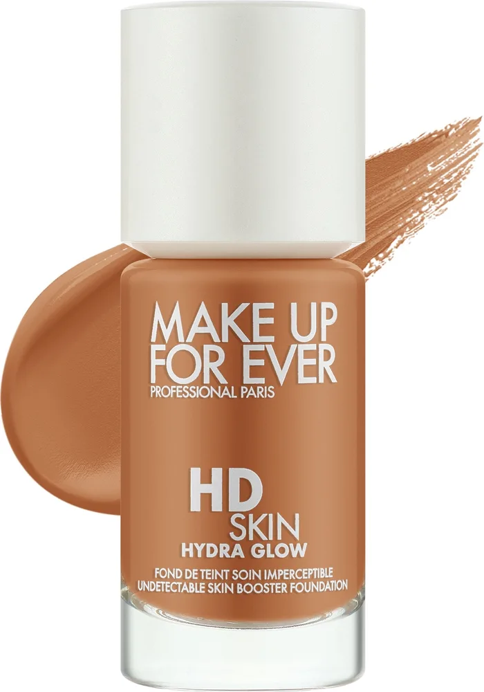 Тональный флюид Make Up For Ever HD Skin Hydra Glow сияющий увлажняющий, 30 мл, оттенок 3R48