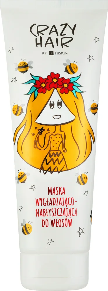 Маска для волос HiSkin Crazy Hair Honey Smoothing и Shining Hair Mask разглаживающая, с мёдом, 250 мл