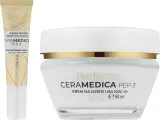 Набор для лица Perfecta Ceramedica Pep-3 крем и крем для век для зрелой кожи 50+15 мл — фото 2