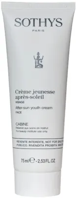 Крем для лица после загара Sothys After-Sun Youth Creme, 75 мл