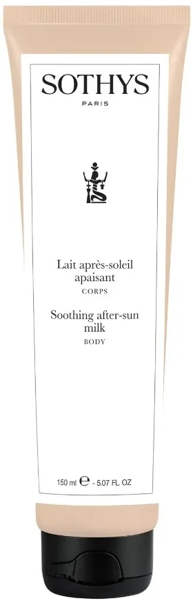 Sothys молочко для тела после загара успокаивающее Soothing After-Sun Body Milk 150 мл, уход за кожей после солнца