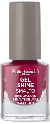 Лак для ногтей Bottega Verde Gel Shine Nail Lacquer, с гелевым эффектом, ультраглянцевый, 5 мл, оттенок Primrose Red