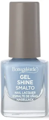Лак для ногтей Bottega Verde Gel Shine Nail Lacquer, с гелевым эффектом, ультраглянцевый, 5 мл, оттенок Aquamarine
