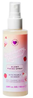 Спрей для фиксации макияжа I Heart Revolution Strawberry Shimmer Glowy