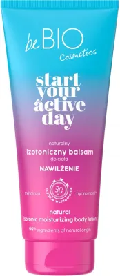 Увлажняющий изотонический лосьон для тела BeBio Start Your Active Day, 200 мл